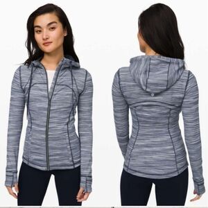 Lululemon Hooded Define Jacket Nulu Mini Space Dye Herringbone 6
